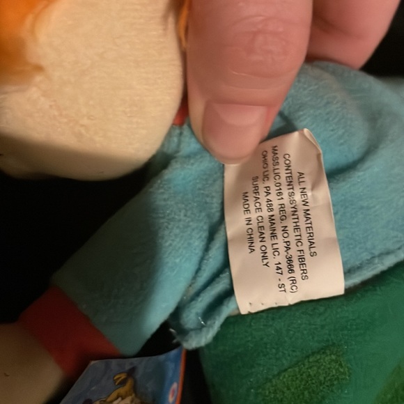 Vintage 2000 Rugrats Chuckie Finster Plush Doll 9” Viacom Nanco - Picture 4 of 4